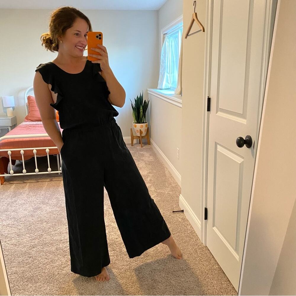 Ulla Johnson Black Sexy Jumpsuit One Piece 4 - Picture 3 of 15
